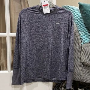 Nike Womens Long Sleeve Running Top Size Large DB4772-573 NWT